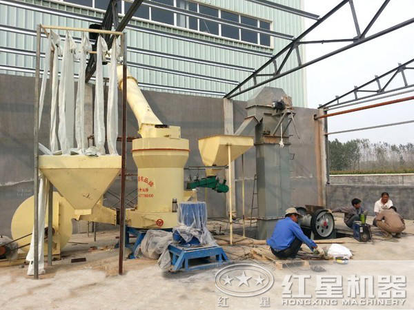 磨粉生產線現場圖