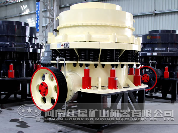 紅柱石圓錐破碎機結構