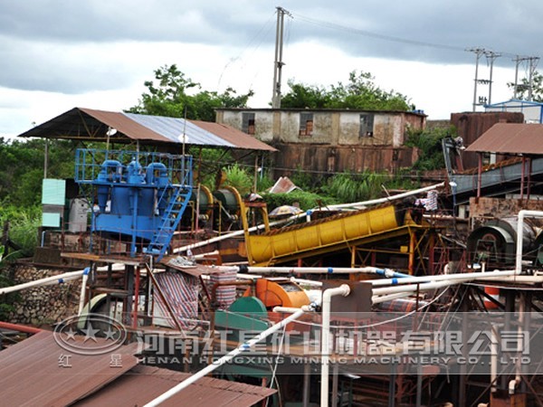 銅硫礦選礦生產(chǎn)線