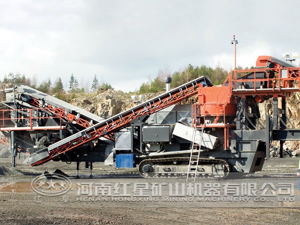 履帶式圓錐破碎移動站突出優勢